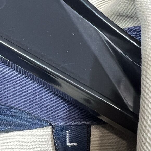 Polo Ralph Lauren Jacket Harrington Bomber Men’s Large Tan Full Zip MADE in USA - Picture 9 of 13